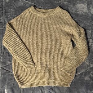 Cozy Knit Sweater in Green